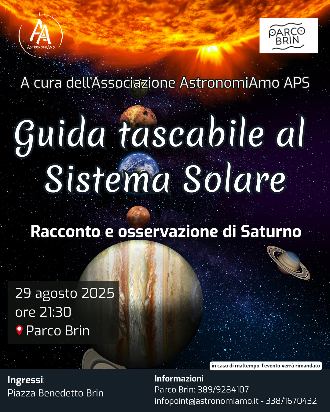 Locandina Guida tascabile al Sistema Solare